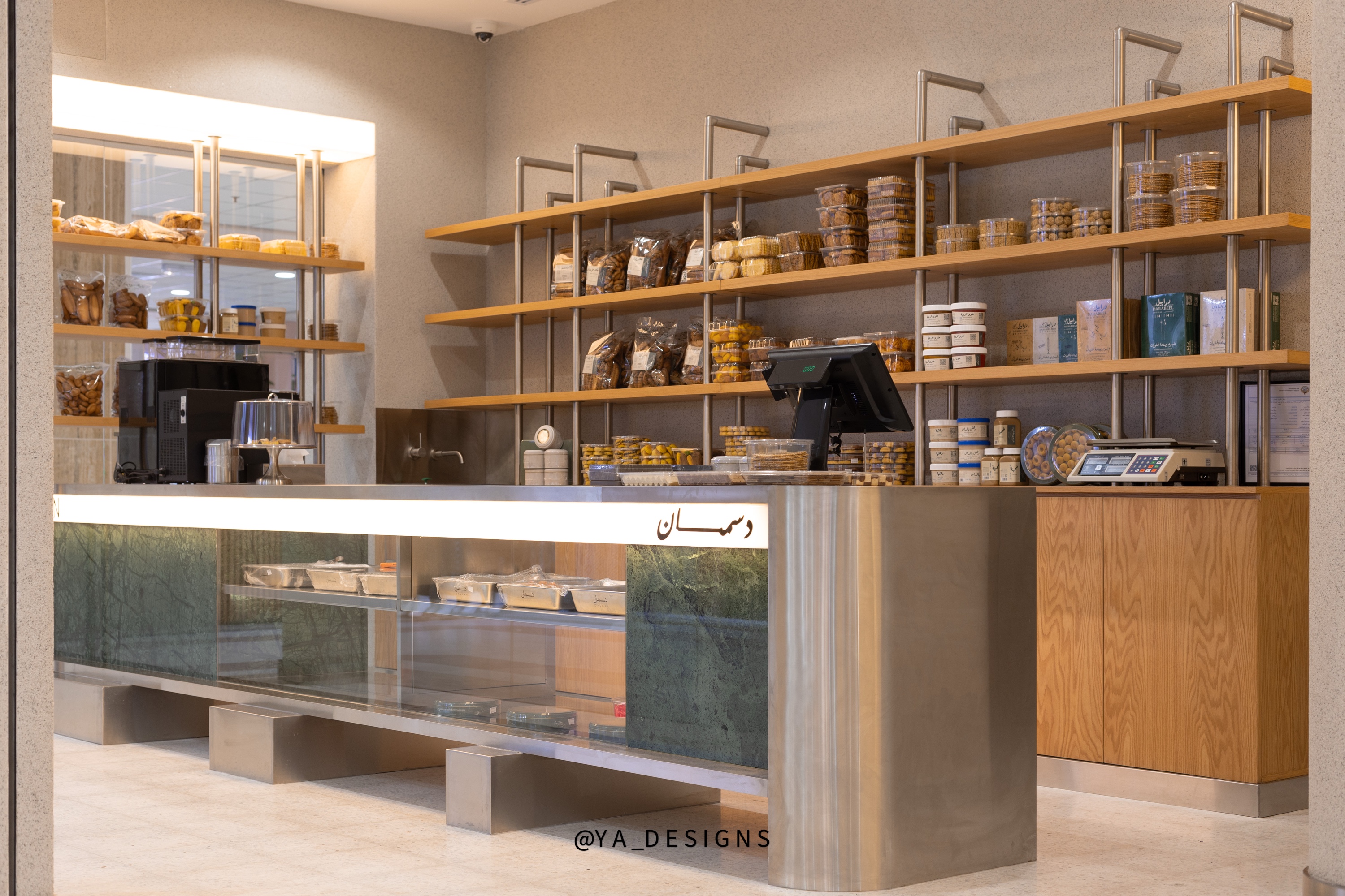 Dasman — sweet shop interior photograph